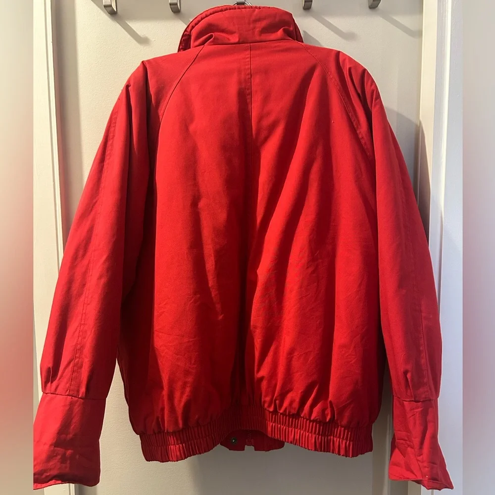 London Fog Red Field Jacket - Picture 2 of 14